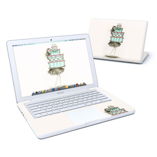 DecalGirl MB13-TAKESTHECAKE Apple MacBook 13 in. Skin - She Takes the 