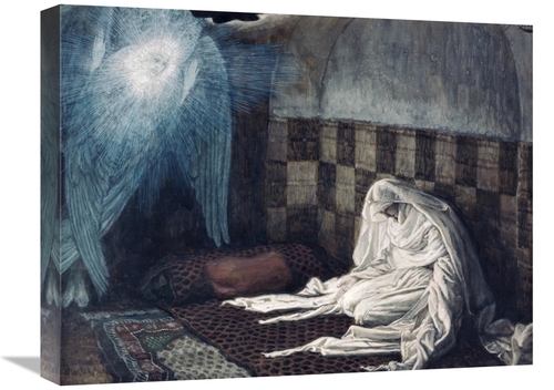 Global Gallery GCS-280525-22-142 22 in. The Annunciation Art Print - J