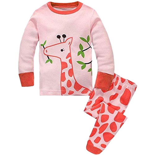 2019 kids pajamas set boys girls cartoon long