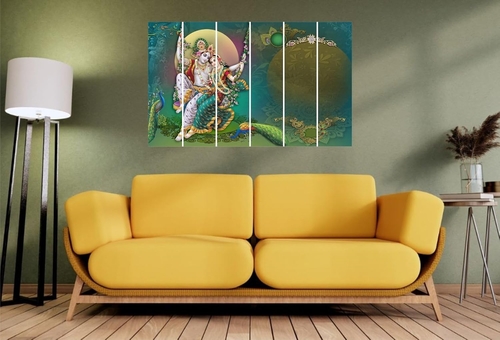 Set Of 5 Wall Painting multiple Frame For Home Decoration, Living