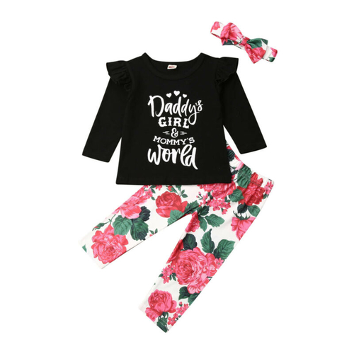 Fashion Kids Girl Outfits Baby Girl Clothes Sets