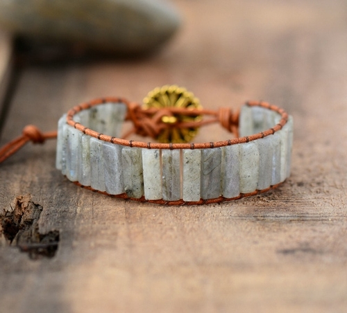 New Fashion Bracelets Light Labradorite Single