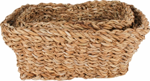 Seagrass Rectangle Basket (Set Of 3)