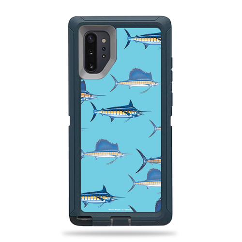 MightySkins OTDSNO10PL-Billfish Stripes Skin for Otterbox Defender Sam