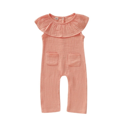 UK Cotton Newborn Baby Girls Romper Jumpsuit