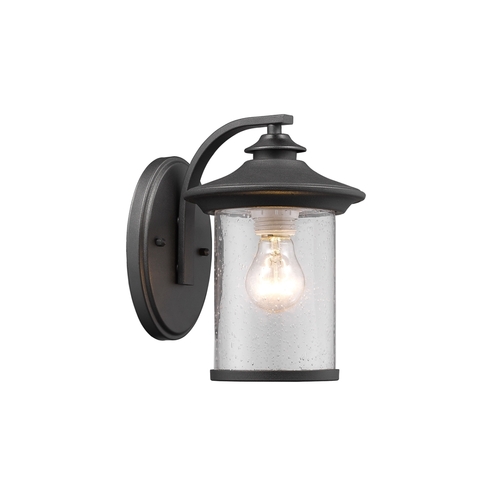 Chloe CH22050BK10-OD1 10 in. Lighting Liam Transitional 1 Light Black 