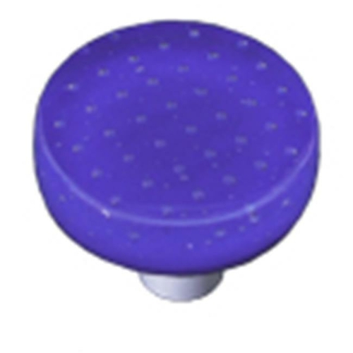 Hot Knobs HK1209-KRB Bubbles Deep Cobalt Blue Round Glass Cabinet Knob