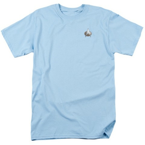 Trevco Star Trek-Tng Science Emblem - Short Sleeve Adult 18-1 Tee - Sl