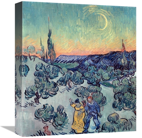 Global Gallery GCS-281319-16-142 16 in. The Stroll, Evening Art Pr