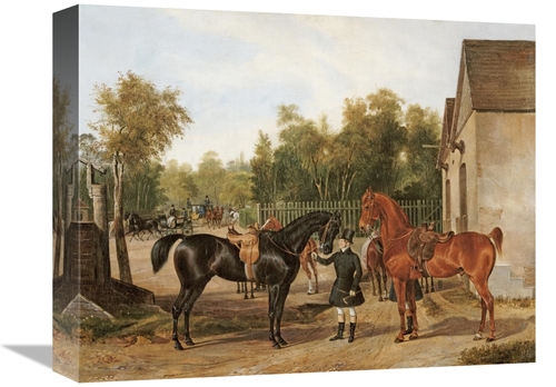 Global Gallery GCS-268648-16-142 16 in. Preparing for the Ride Art Pri