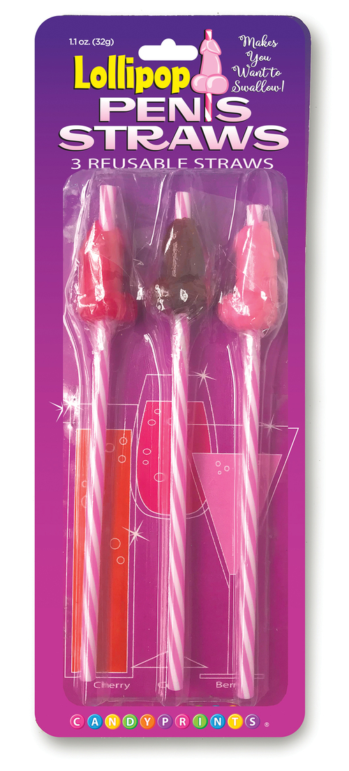 Lollipop Penis Straws