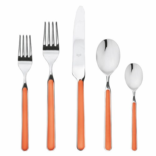 PLACE SET 5 PCS FANTASIA     CARROT