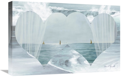 Global Gallery GCS-398738-1624-142 16 x 24 in. Two Hearts as One Art P