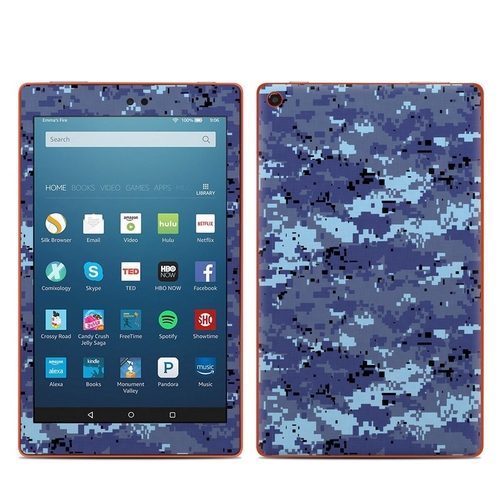 DecalGirl AKHD86-DIGISCAMO Amazon Kindle Fire HD8 2016 Skin - Digital 