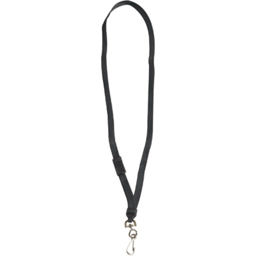 Box Partners LY120 Breakaway Black Lanyards - Pack of 24