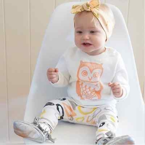 2 pcs Newborn Baby Infant Toddler Sets Boys  Girls