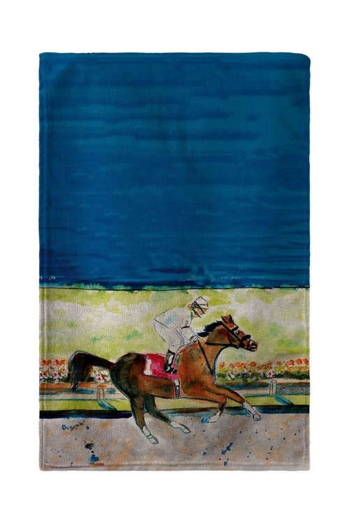 Betsy Drake BT055 Racing Horse Beach Towel - 30 x 50 in.