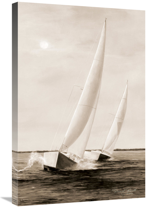 Global Gallery GCS-132841-2030-142 20 x 30 in. Blue Sails Art Print - 