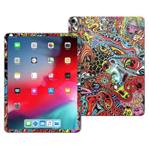 MightySkins APIPP1118-Acid Trippy Skin for Apple iPad Pro 11 in. 2018 