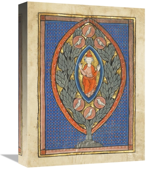 Global Gallery GCS-454761-1216-142 12 x 16 in. A Man Enthroned within 