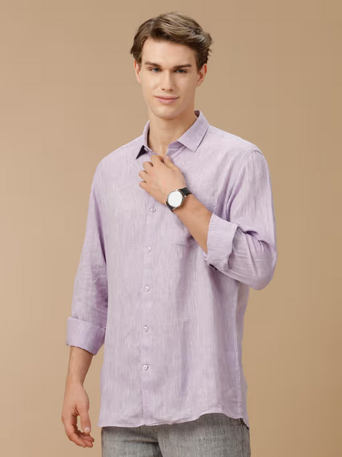 Men'S Full Sleeve Solid Cotton Blend Shirt For Men (Size-S)