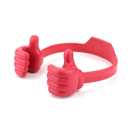 Flexible Multi-Angle Hand Model Mobile Stand_Red