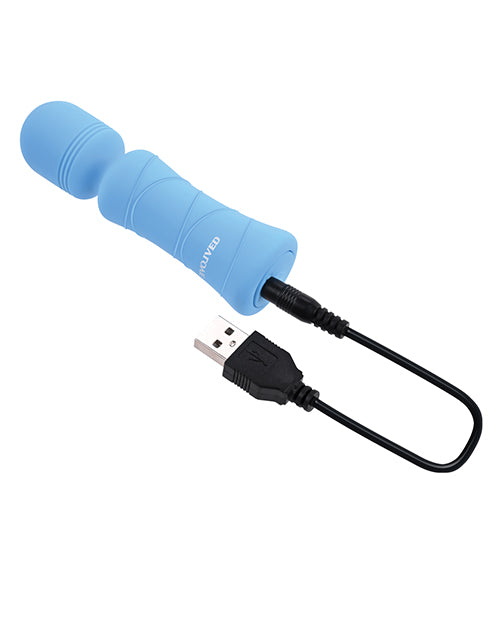 Spocket | Dropship | Evolved Out Of The Blue Vibrating Mini Wand - Blue Spocket | Dropship | Evolved Out Of The Blue Vibrating Mini Wand - Blue