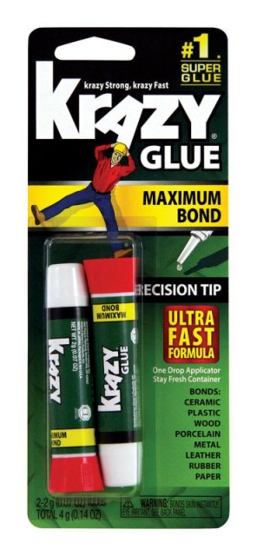Krazy Glue KG41748MR Krazy Maximum Bond Super Glue - 