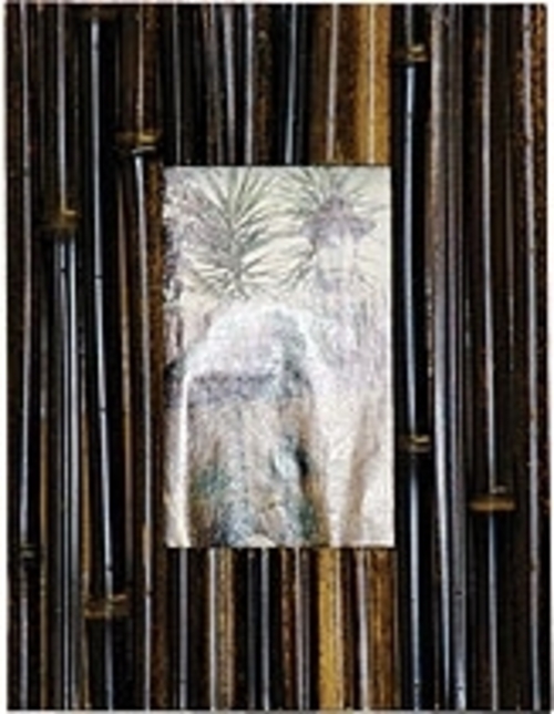 Bamboo54 1605 8x10 Bamboo Frame in Fence Dark