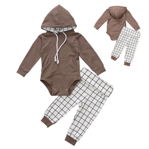 2PCS Newborn Toddler Infant Cute Baby Boy Clothes