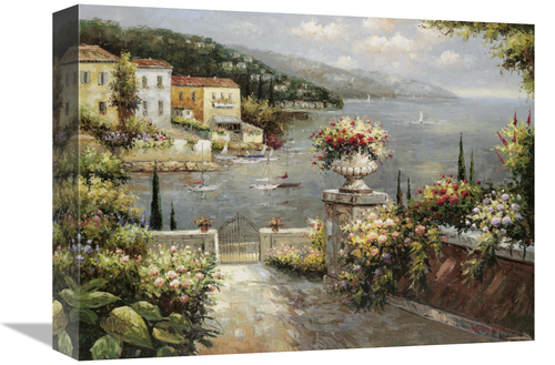 Global Gallery GCS-129799-1216-142 12 x 16 in. Marina Vista II Art Pri