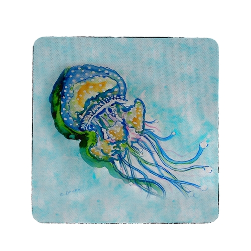 Betsy Drake CT056 Jellyfish Coaster - Set of 4