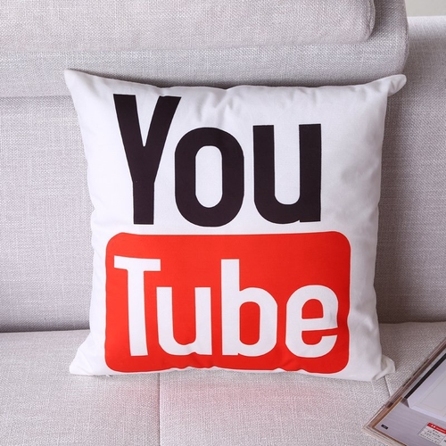 YouTube Logo Pillow