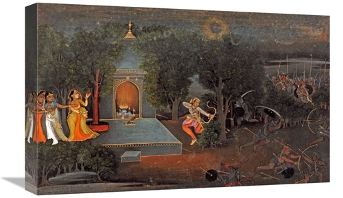 Global Gallery GCS-266970-22-142 22 in. Illustration to the Ramayana A