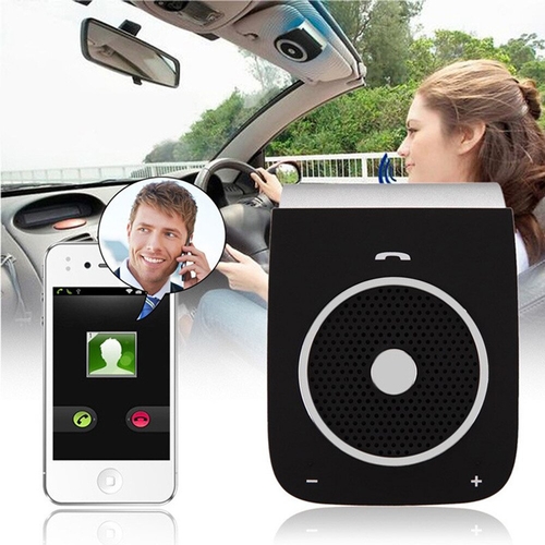 Pro Bluetooth 4.0 Car Kit Speaker Speakerphone For