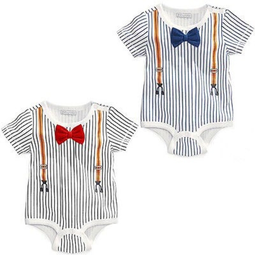 Gentleman Baby Boys Newborn Sailor Bow Vertical