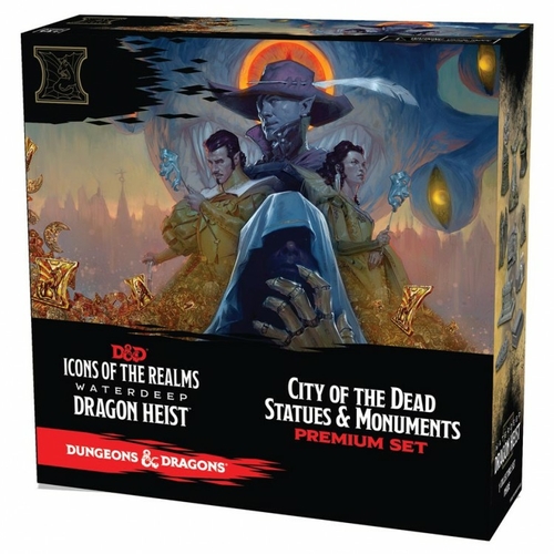 WizKids WZK73112 Dungeons & Dragons IR9 WD Dragon Heist City ot Dead M