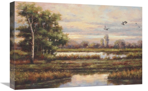 Global Gallery GCS-130152-1624-142 16 x 24 in. Marshland Art Print - P
