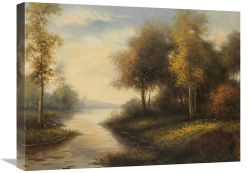 Global Gallery GCS-132461-1824-142 18 x 24 in. Fleuve Obreux Art Print