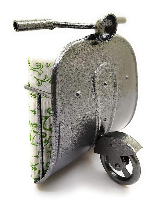Scooter Shaped Tissue Holder for Living Room,Bedroom, Study, Office