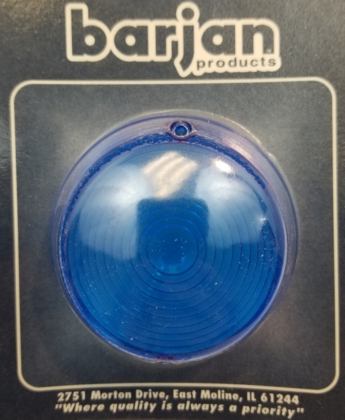 Barjan 049BP208 Lens Blue Replacement Honda Carded