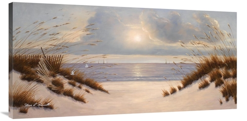 Global Gallery GCS-398731-2448-142 24 x 48 in. Coastal Dunes Art Print