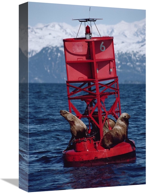 Global Gallery GCS-450643-1218-142 12 x 18 in. Oil Stained Stellers Se