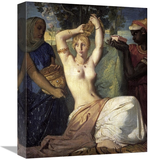 Global Gallery GCS-281883-16-142 16 in. La Toilette D Esther Art Print