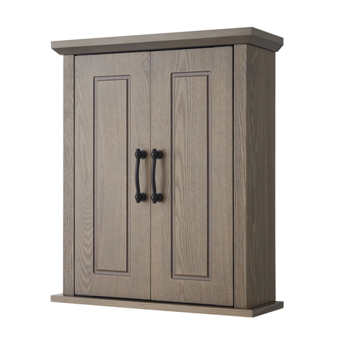 Teamson Home Russell Wooden Bathroom Wall Cabinet