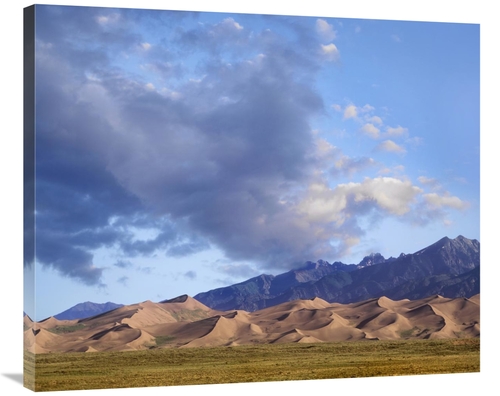 Global Gallery GCS-396791-36-142 36 in. Sand Dunes & Mountains, Gr