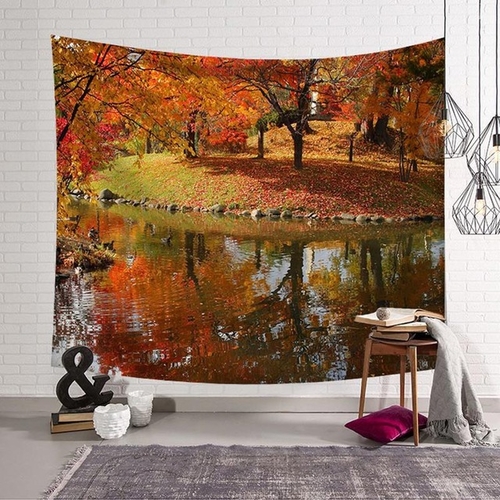 Print Home Tapestry Wall Hanging Colorful