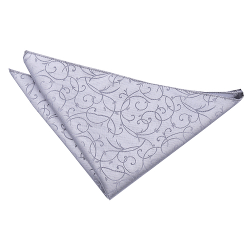 Swirl Handkerchief - Silver