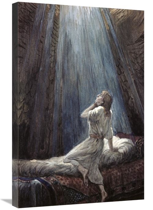 Global Gallery GCS-282939-30-142 30 in. The Voice of the Lord Art Prin