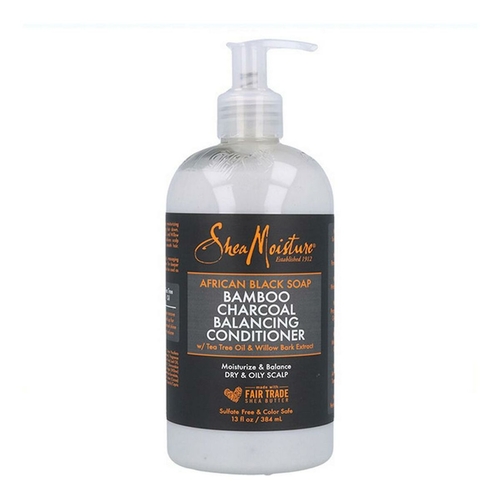 Conditioner  African Black Soap Bamboo Charcoal Shea Moisture (384 ml)